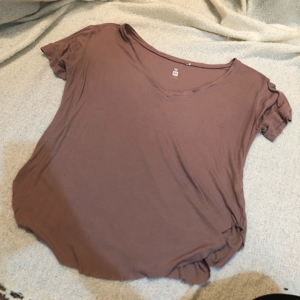 Mauve short sleeve t shirt